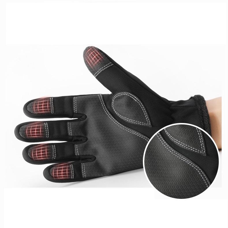 Luvas Impermeáveis para Exterior para Inverno com Tela Sensível ao Toque à Prova de Vento e Quentes