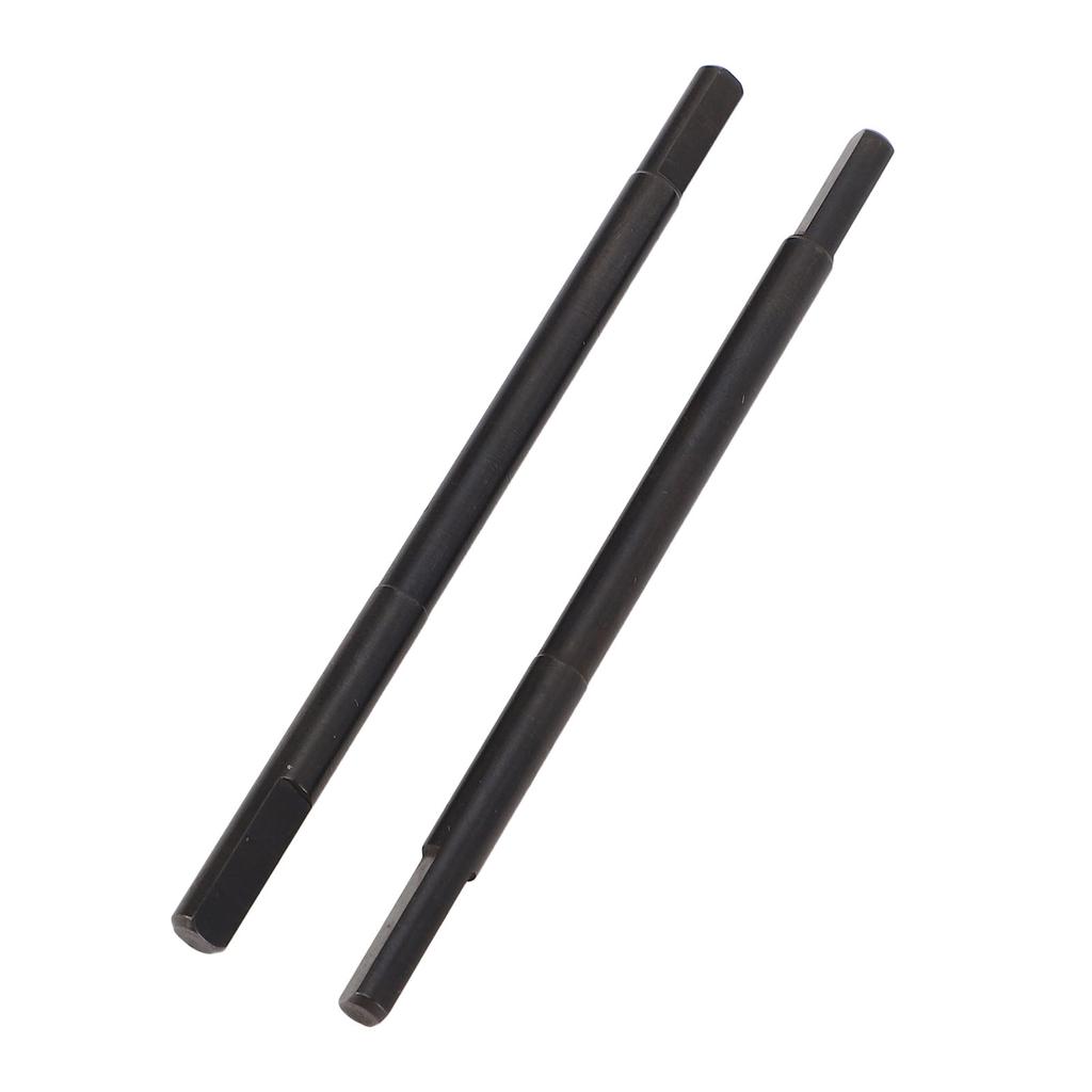 2PCS Rear Axle Drive Shaft CNC Machining Metal Shaft Replacement for VP F10 1/10 Scale RC Car