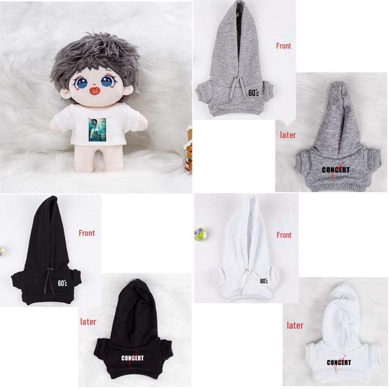 In Stock: 10/15/20cm Jacky Cheung Concert Style T-shirt Hoodie for LaBuBu Doll