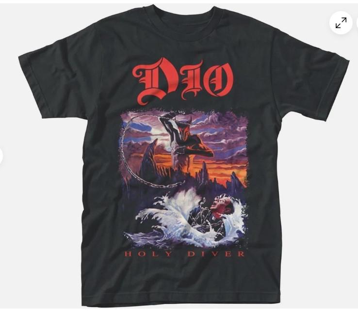 Dio Ronnie James Dio Holy Diver Tour Gift For Fan S to 5XL T-shirt S