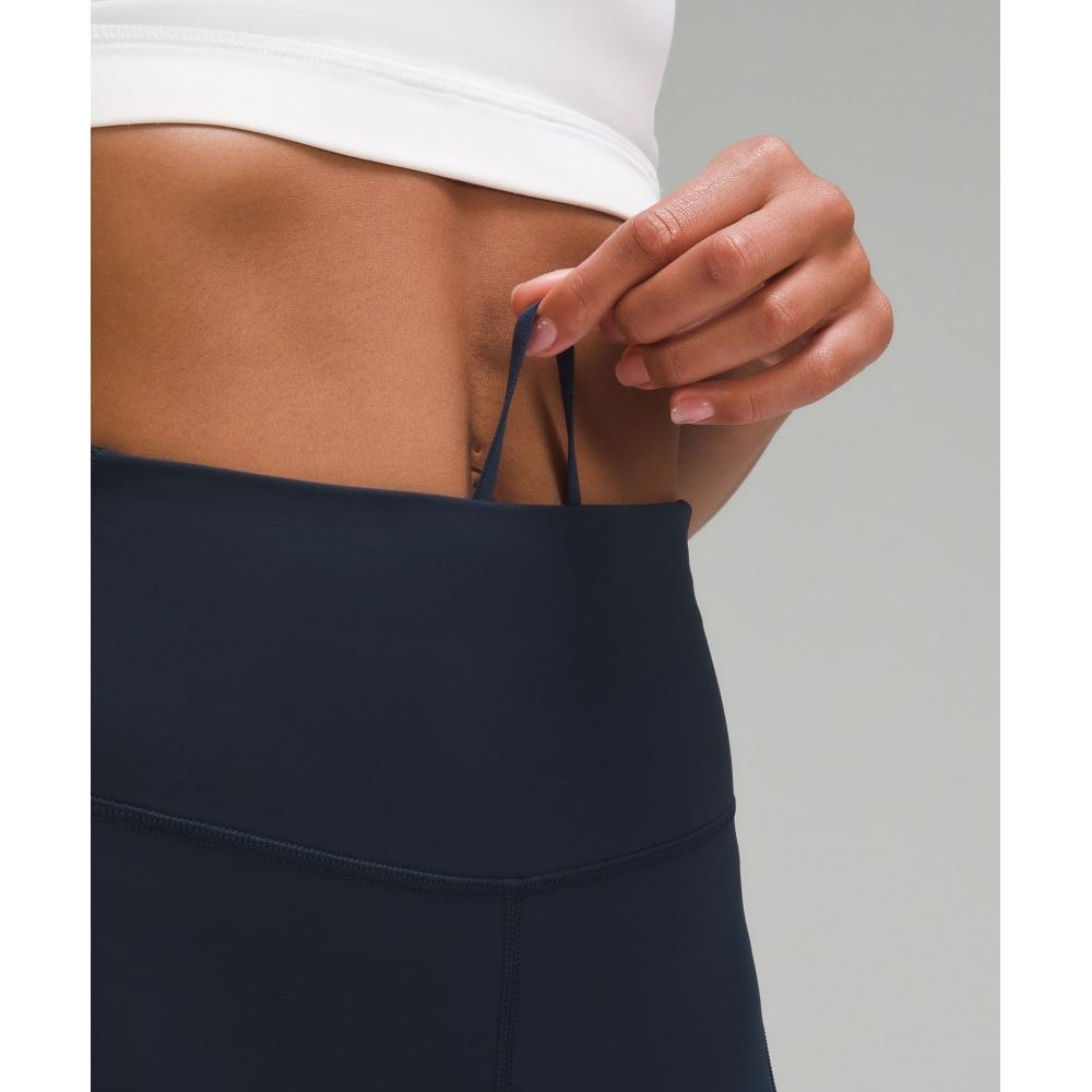 Lululemon Fast And Free High Rise Crop 23  Pockets  Updated True Navy