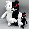 New 1 Piece 25/43cm Dangan Ronpa 2 Monokuma Black&White Bear /Pink&White Rabbit Plush Toy