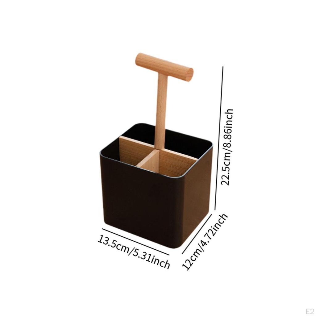 Chopstick Holder Organizer, Decorative Storage Box, Portable Space Saving Countertop Rack,