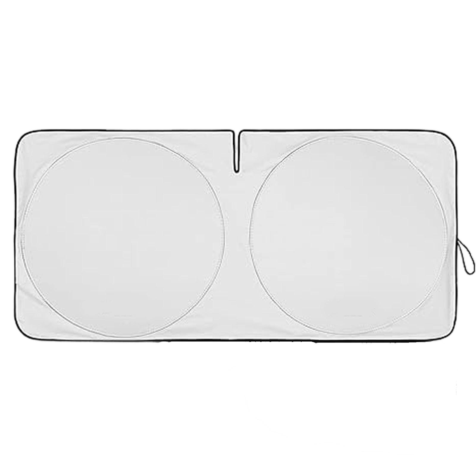 

1-Piece Windshield Sunshade Foldable Car Front Window Sun Shade For Most Cars SUV Truck - Best Auto Reflector Cover - Max UV Rays & Keeps Yo One Size