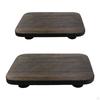 Wood Pedestal Soap Riser Tray Counter Candle,Plant Holder,Bathroom Stand,for Plant Vases