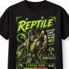 Reptile Mortal Kombat Retro Arcade Fighter Unisex TShirt
