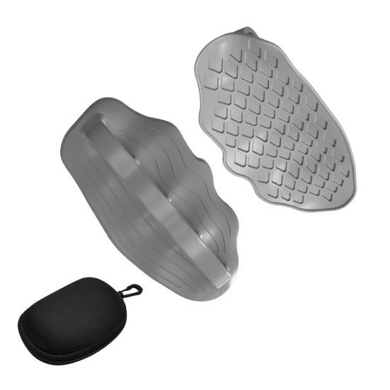 1 Pair Grip Strengthener Anti-Slip Design Ergonomic Fit High-Intensity Workouts Hand Grips Pocket-sized