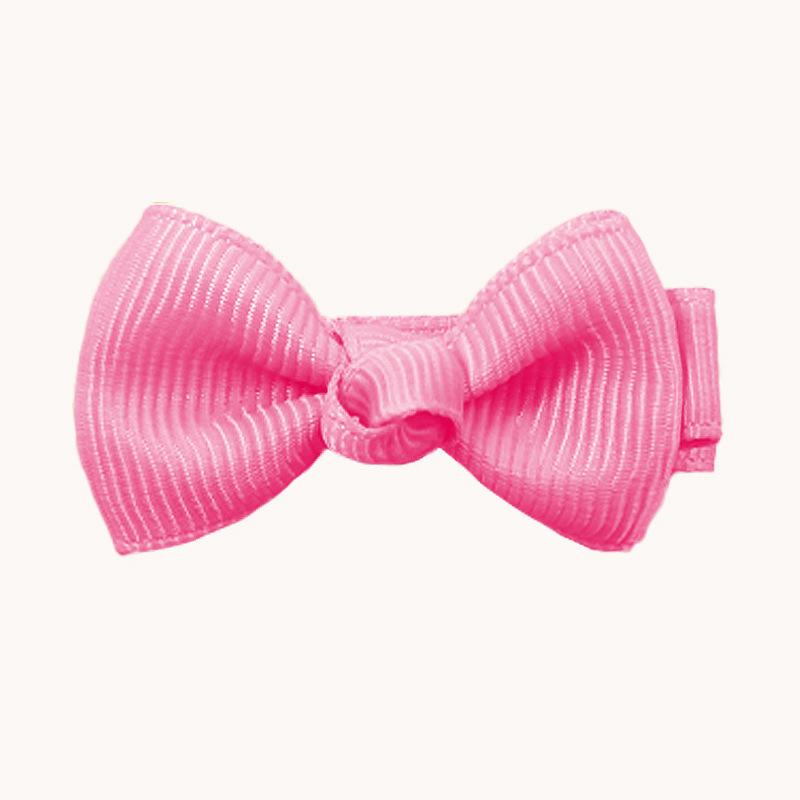 Twist Taille Geripptes Band Schleife Baby Haarspange – Niedlicher Handgemachter Kinder Kopfschmuck