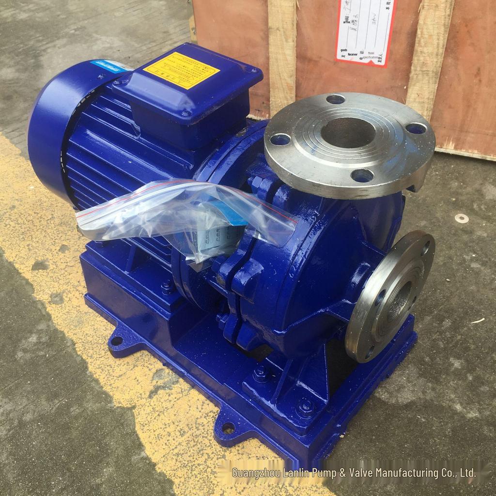 Stainless Steel IHW65-200B Horizontal Anti-Corrosion Pipeline Booster Pump