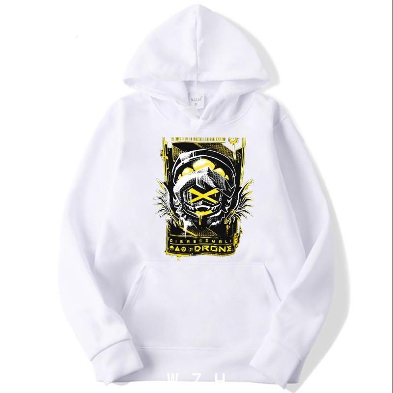 

Убийственные дроны Винтажные толстовки Мужская одежда Толстовки Повседневная печать Harajuku Cool Hoodie Верхняя одежда Блузки Топы Женские толстовки 6XL