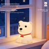 Wanhuo Rechargeable Puppy Silicone Night Light - Cute Bedside Lamp, Ideal Birthday Gift for Boys and Girls.