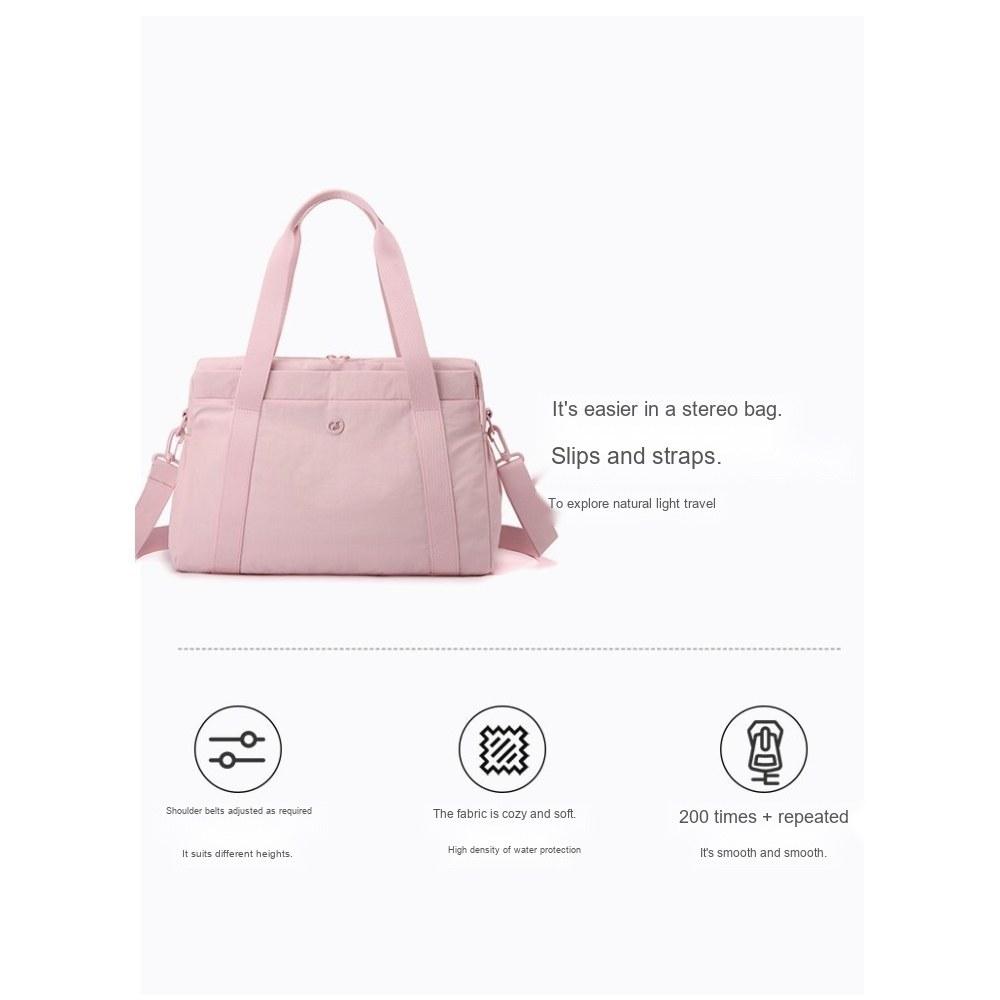 Women Nylon Handbag with Shoulder Crossbody and Hand Carry
