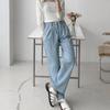 New ArrivalS Open Run Women S Summer caSual Back Banding Semi Wide pantS