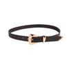 Geometric Pu Leather Belt For Women With Alloy Buckle Fashion Waist Accessory For Spring