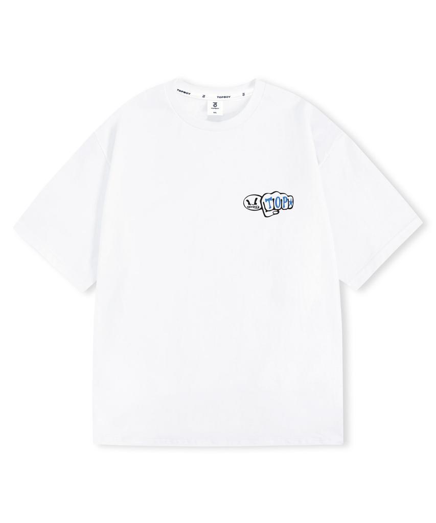 TOPBOY Blowfist Oversized Short Sleeve T-Shirt (Type B)