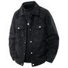 Men's Jacket Spring and Autumn New Corduroy Casual Lapel Jacket Light-Mature Men's Top
