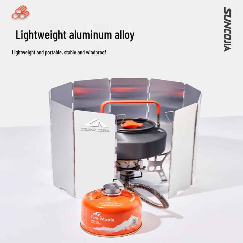 Foldable Outdoor Camping Stove Windscreen