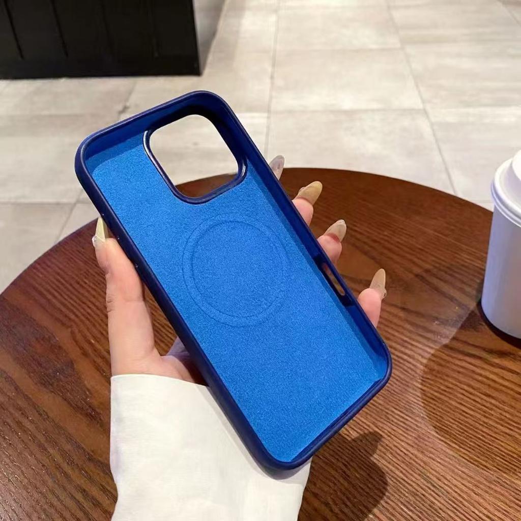Liquid silicone 16promax magnetic suction 15/14 for iPhone16 mobile phone case Apple 15promax all-inclusive