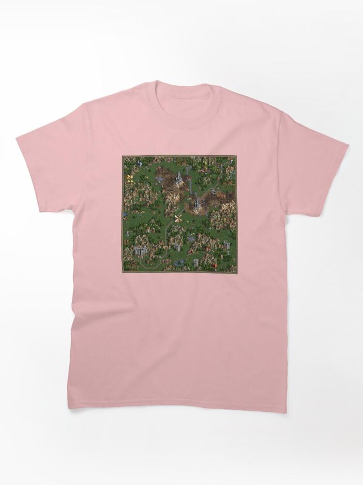 Command & Conquer Heroes Of Might And Magic III Map Classic T-Shirt