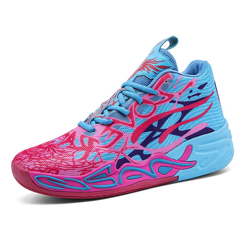 Men's practical professional basketball shoes, shock-absorbing and cushioning sports shoes, and women's anti-slip training shoes