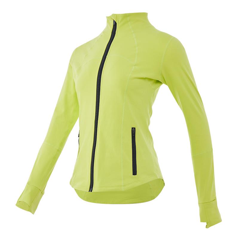 Women's Camouflage Quick-Dry Sports Jacket - Long Sleeve Stand Collar for Running & Yoga