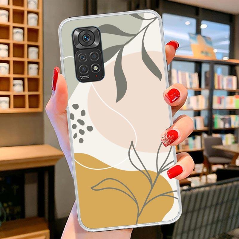 Abstract Women Face Line Cover Phone Case For Xiaomi Redmi Note 15 14 13 12 11 10 Pro Plus 14S 12S 11S 11T 11E 10S Soft Fundas S