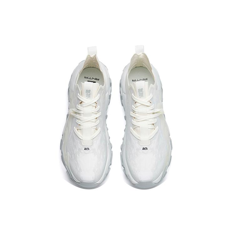 Anta Callus Removal Pro Fabric Low top Chunky Sneakers Men's White 112228860-3