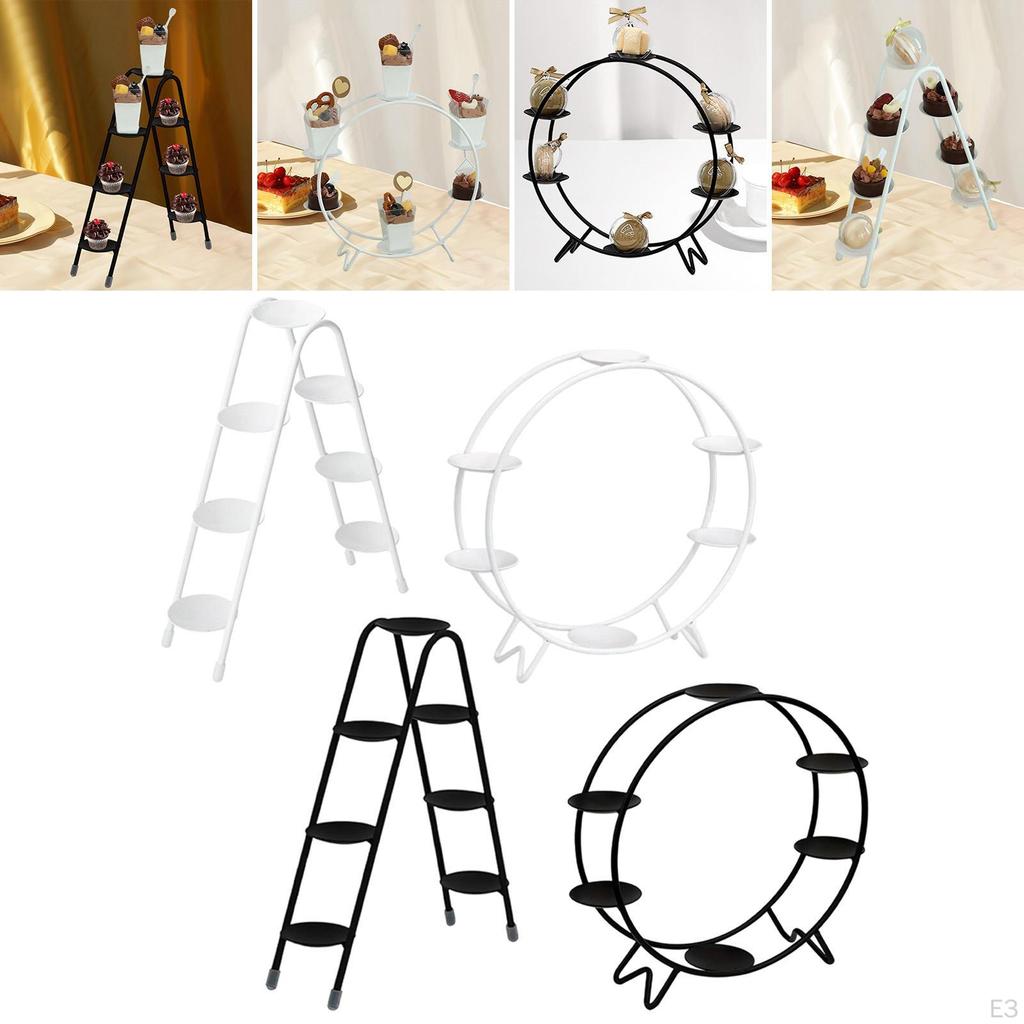 4 Etagen Cupcake Präsentationsständer Halter Servierregal für Babyparty