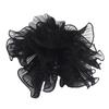 28CM * 3.4 Meters Flower Wrap Paper Pearl Lace Net Lace Mesh Bouquet Packaging Pleated Mesh White Pearl Wave Yarn Wedding Veil