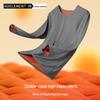 Men's Seamless Thermal Long-Sleeve Shirt for Autumn & Winter