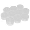 10pcs Watch Parts Bead Storage Box Plastic Jewelry Hardware Small Items Container Set 8cm