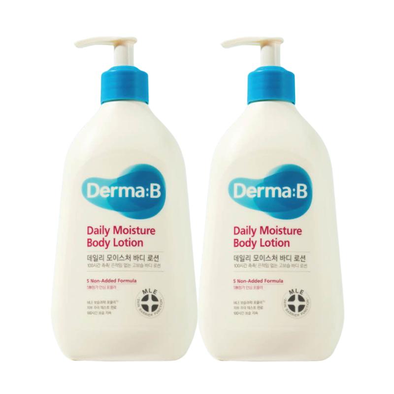 

Derma:B Daily Moisture Body Lotion Double Set (500ml + 500ml)