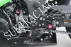 SUKIRACING Adjustable CNC Rearsets for NINJA250R EX250 EX250K EX250R 2008-2012 (Black)