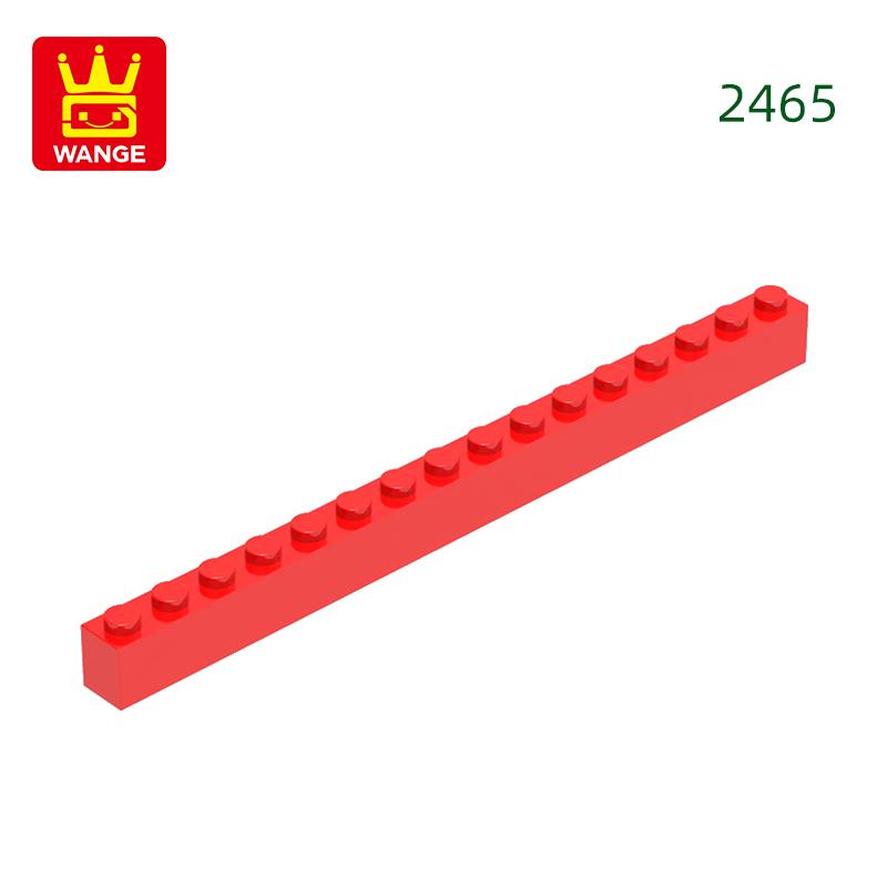 Non-Toxic 16Pcs/Lot 2465 1X16 Dots Thick Building Blocks Moc Classic Accessories Compatible Bricks Children Toys Gift Box
