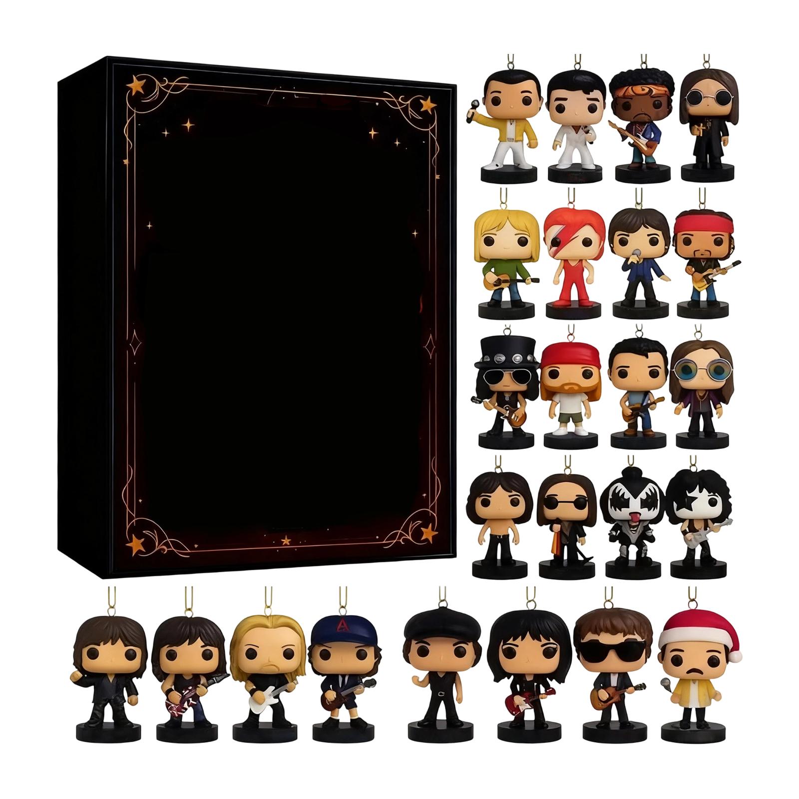 

Christmas Arrival Calendar, Spend A Happy Christmas Countdown Together, 24 Acrylic One Size