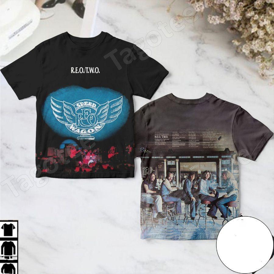 Reo Speedwagon Band Reo Two Album T-shirt S to 5XL PA393 XXXL