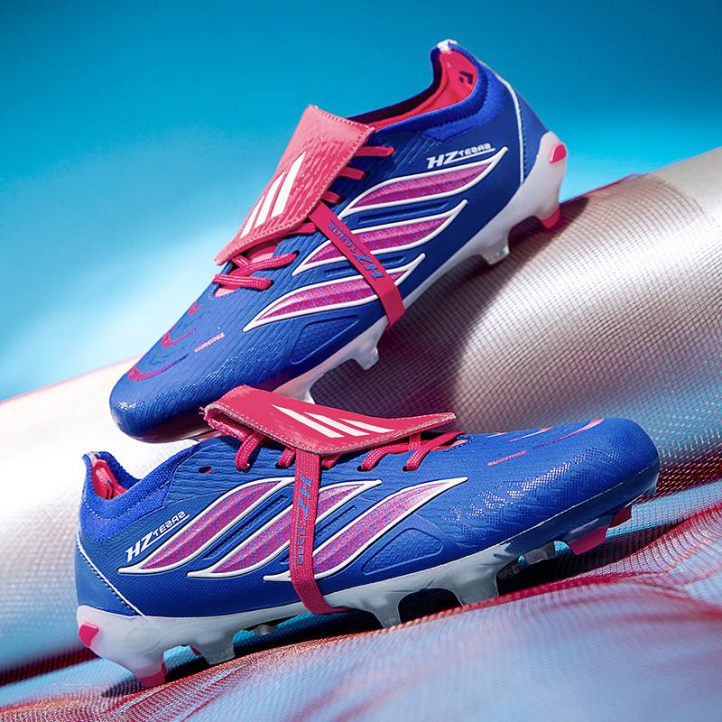 Football Shoes High Top Men's and Women's Broken Nails Long Nails Student Children's Boys Artificial Turf Sneakers