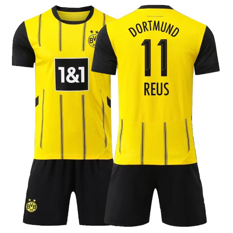 

Комплект домашньої форми «Боруссії» Дортмунд на сезон 2022-23: Голанд #9, Ройс #11, Беллінгем #22 - Швидкосохнучий M