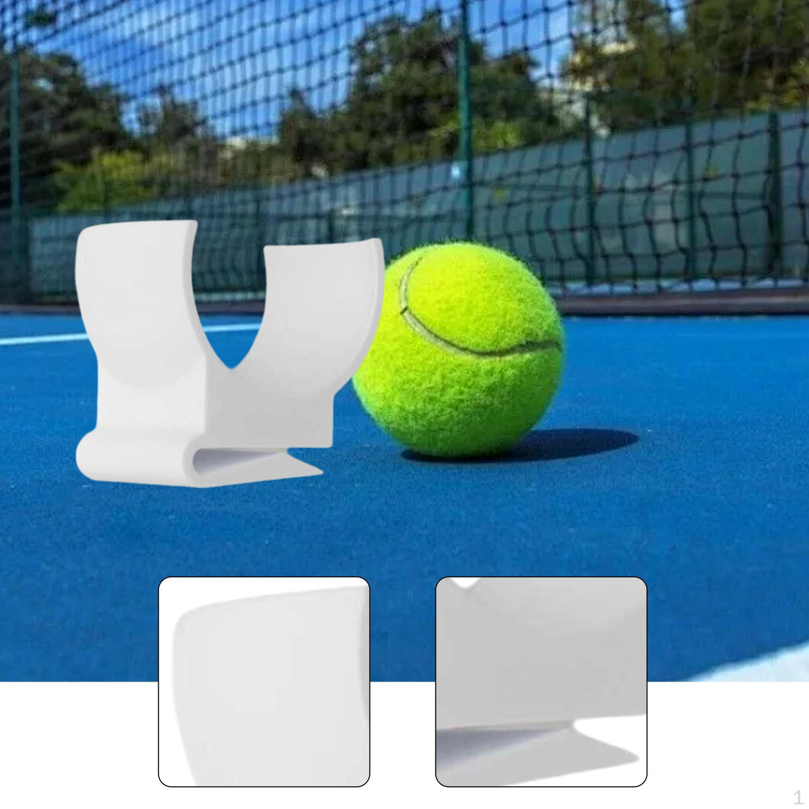 

Теннисный сборщик мячей можно установить на аксессуары для ракеток, для игры на открытом воздухе, падел, грип белый