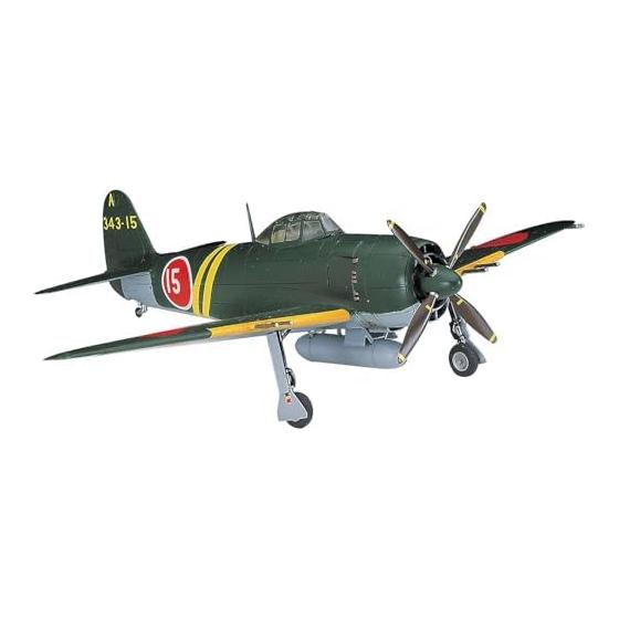 Hasegawa 1/72 Каваниси N1K2-J Местный истребитель Сиден Кай Пластиковая модель