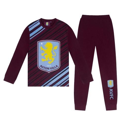 Aston Villa FC Langes Pyjama-Set für Jungen