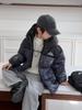 Autumn and Winter New Children's White Duck Down Hooded Down Jacket, Thickened and Stylish Warm Jacket for Boys and Girls