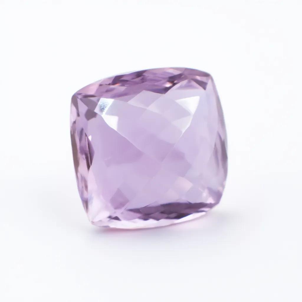 Lab-Created Pink Sapphire Loose Gemstone 79.70 Ct Square Cushion Cut September Birthday Birthstone