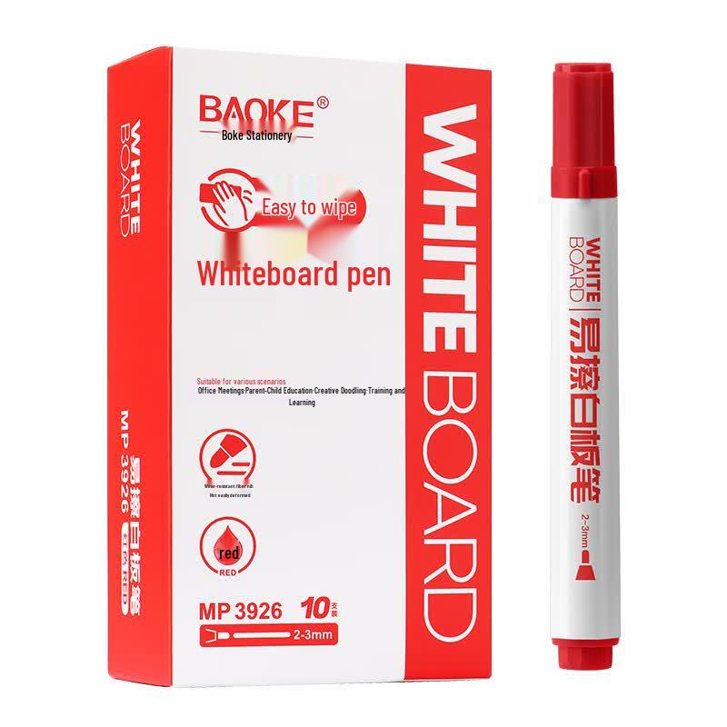 BAOKE MP3926 Erasable Whiteboard Marker Pens