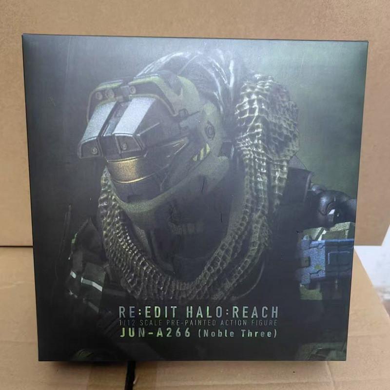 Halo Reach Chief Action Figure Pvc Collectible For Fans And Display