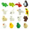 DIY Creative Model Cute Animal MOC Building Blocks Brick Little Pet Zoo Dog Duck Tortoise Penguin Cat Pig Bird Rabbit Toys
