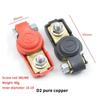 Car Battery Terminal 12V 24V Clamp Pile Head Connector Pole Post Heavy-Duty Clamp Clip Terminal Pile Head For Auto Boat Truck