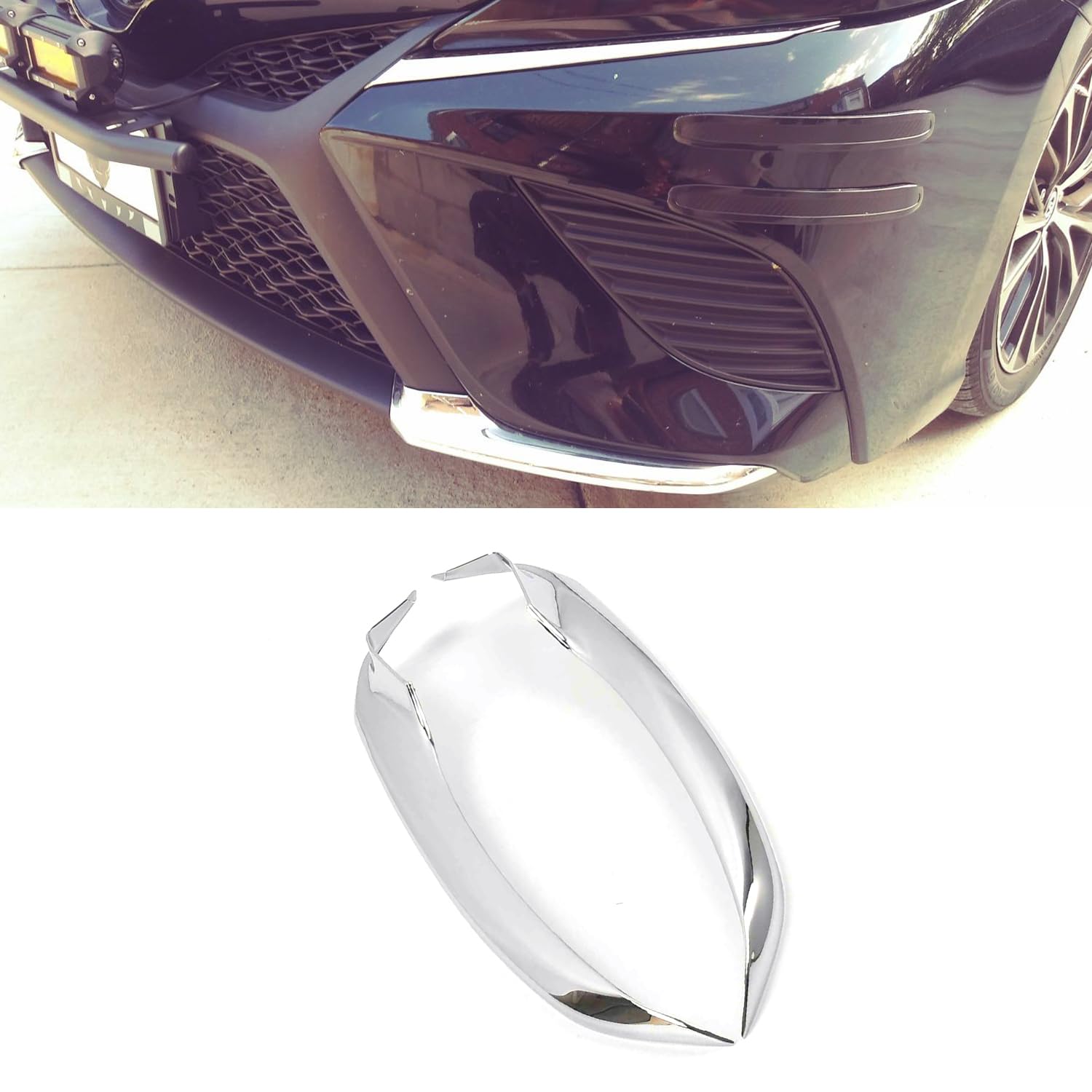 

Hyorabyn Toyota Camry 70 Серия Sport WS Передний бампер Передний угол Заказная деталь с зеркальной отделкой (2017.10~2020) Крышка, Внешняя, Устойчивая к царапинам,