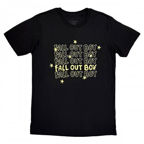 Fall Out Boy Unisex Adult Repeat Logo T-Shirt