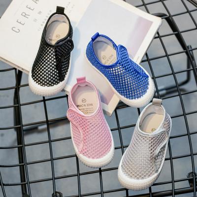 Sommerschuhe für Kinder für Jungen Mädchen Kleinkinder Kinder Lässige flache Schuhe Luftmaschennetz Atmungsaktiv Ausgeschnittene Sneakers Weich Mode